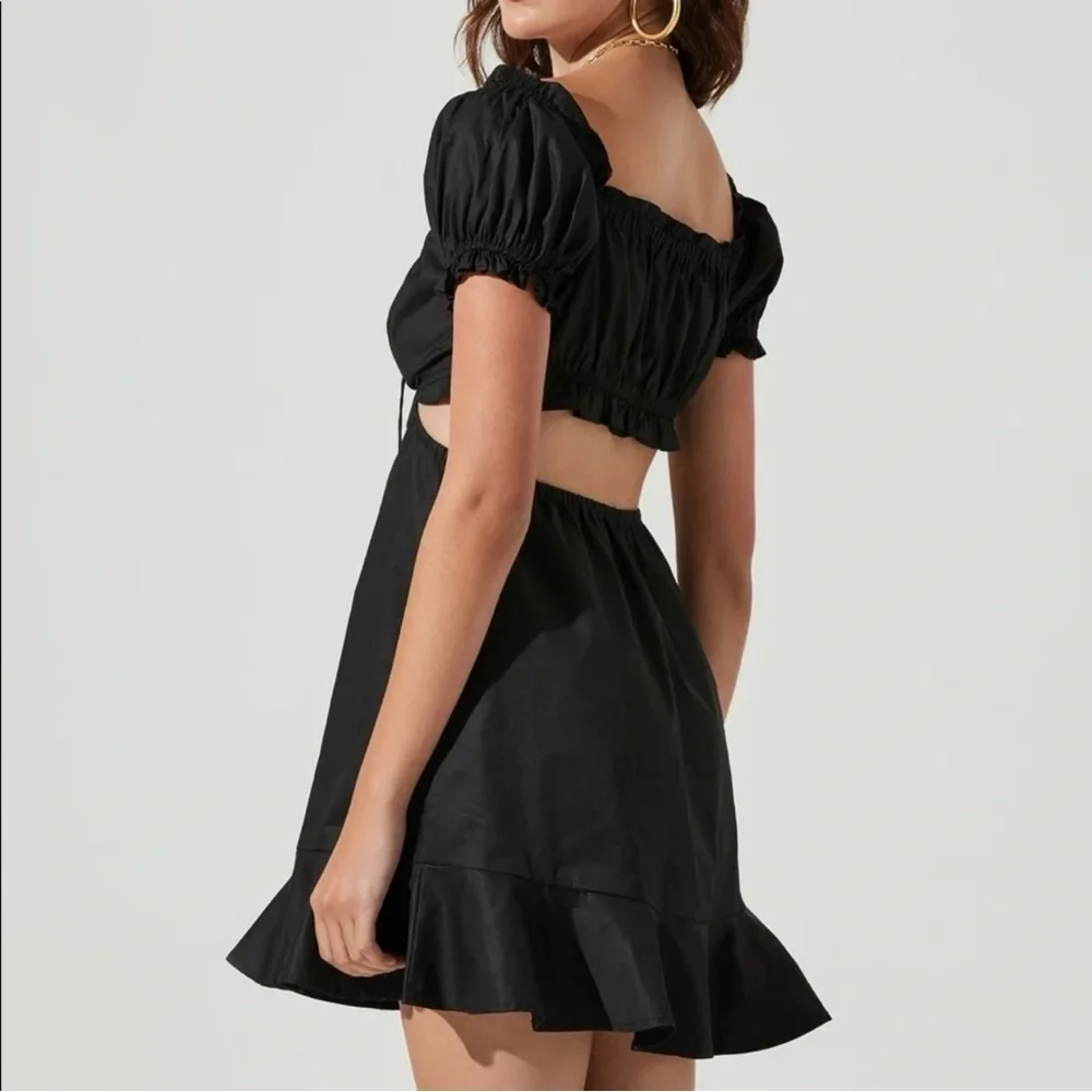 Revolve ASTR The Label VERANA Dress - Black (Size XS) - Picture 2 of 8